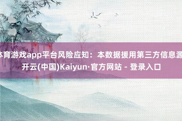 体育游戏app平台风险应知：本数据援用第三方信息源-开云(中国)Kaiyun·官方网站 - 登录入口